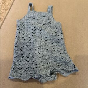 New Blue Knit One Piece romper